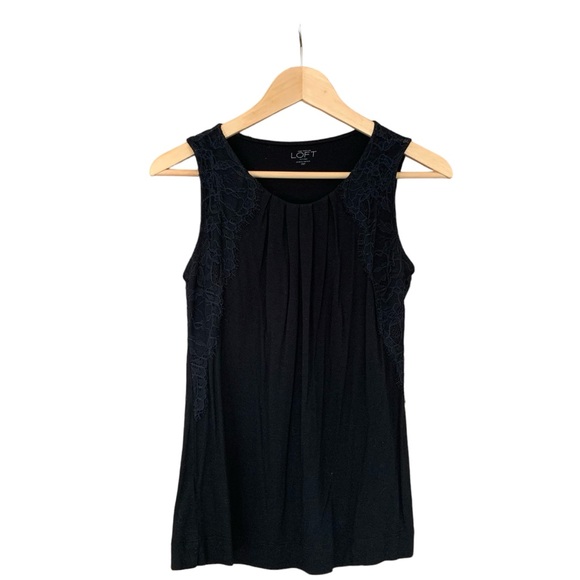 LOFT Cotton Lace Shell - Picture 6 of 14